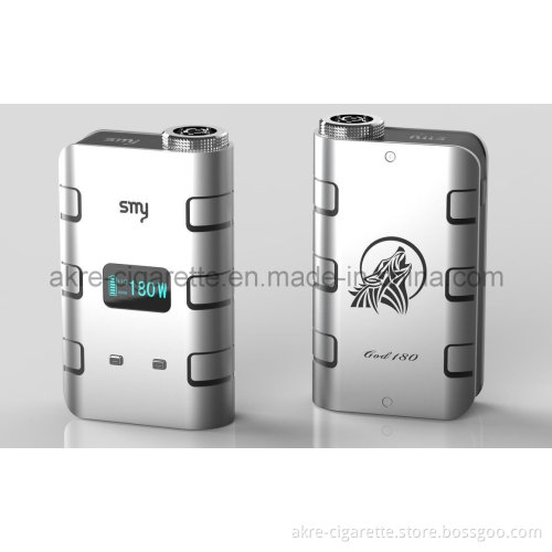 2014 Best Selling E Cig Box Mod 180 Watt God 180 Mod